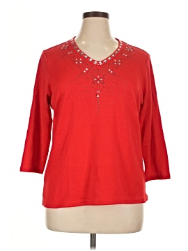 Cathy Daniels 3/4 Sleeve Top
