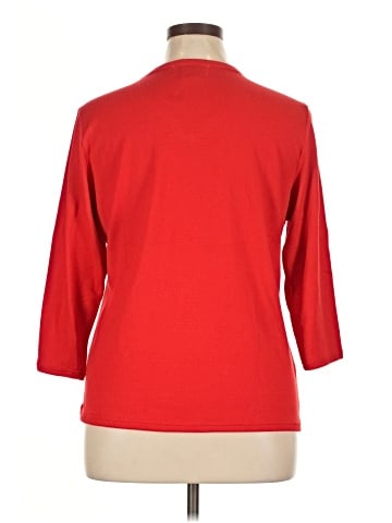 Cathy Daniels 3/4 Sleeve Top (view 2)