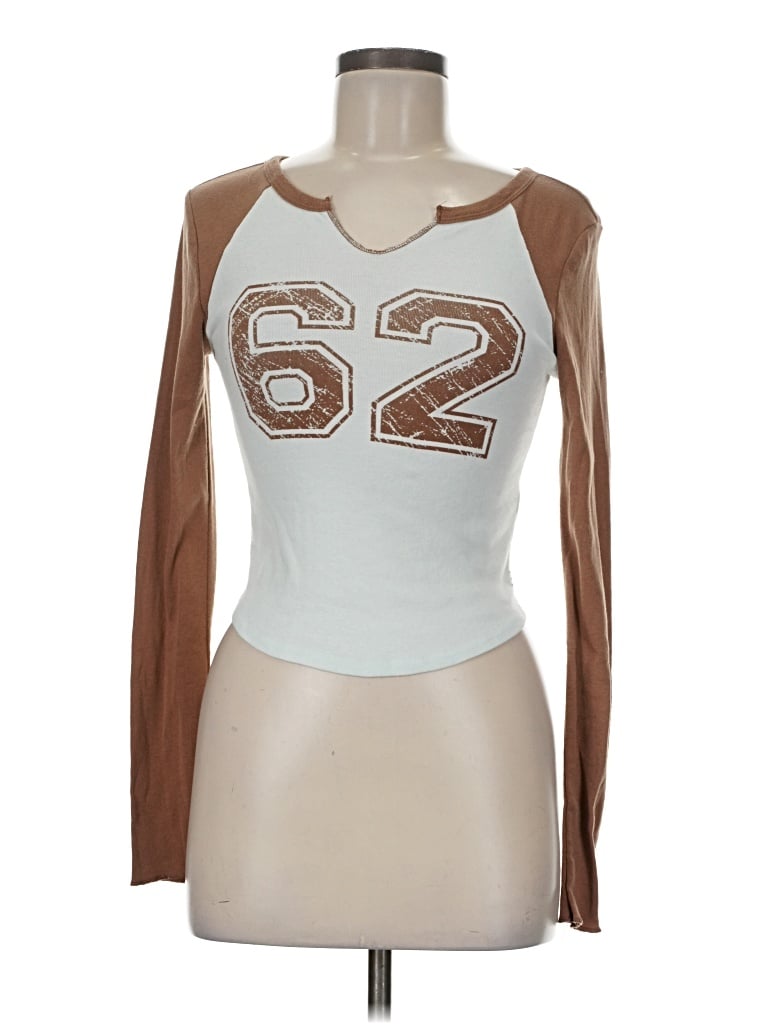 Pre-owned Bdg Long Sleeve T-shirt In Brown