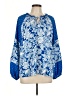 Vince Camuto Blue 3/4 Sleeve Blouse Size L - photo 1