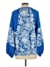 Vince Camuto Blue 3/4 Sleeve Blouse Size L - photo 2
