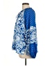 Vince Camuto Blue 3/4 Sleeve Blouse Size L - photo 5