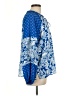Vince Camuto Blue 3/4 Sleeve Blouse Size L - photo 4