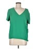 Amanda Uprichard Green Short Sleeve Top Size M - photo 1