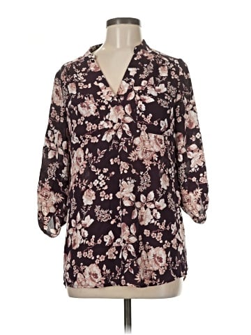 Justify 3/4 Sleeve Blouse (view 1)