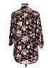 Justify 100% Polyester Floral Brown 3/4 Sleeve Blouse Size M - photo 2