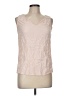 fleur bleue 100% Rayon Pink Sleeveless Blouse Size M - photo 1