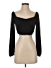 Shein Black Long Sleeve Top Size XS - photo 1