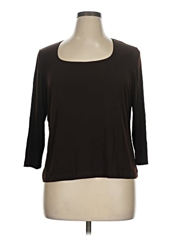 Dialogue 3/4 Sleeve Top (view 1)