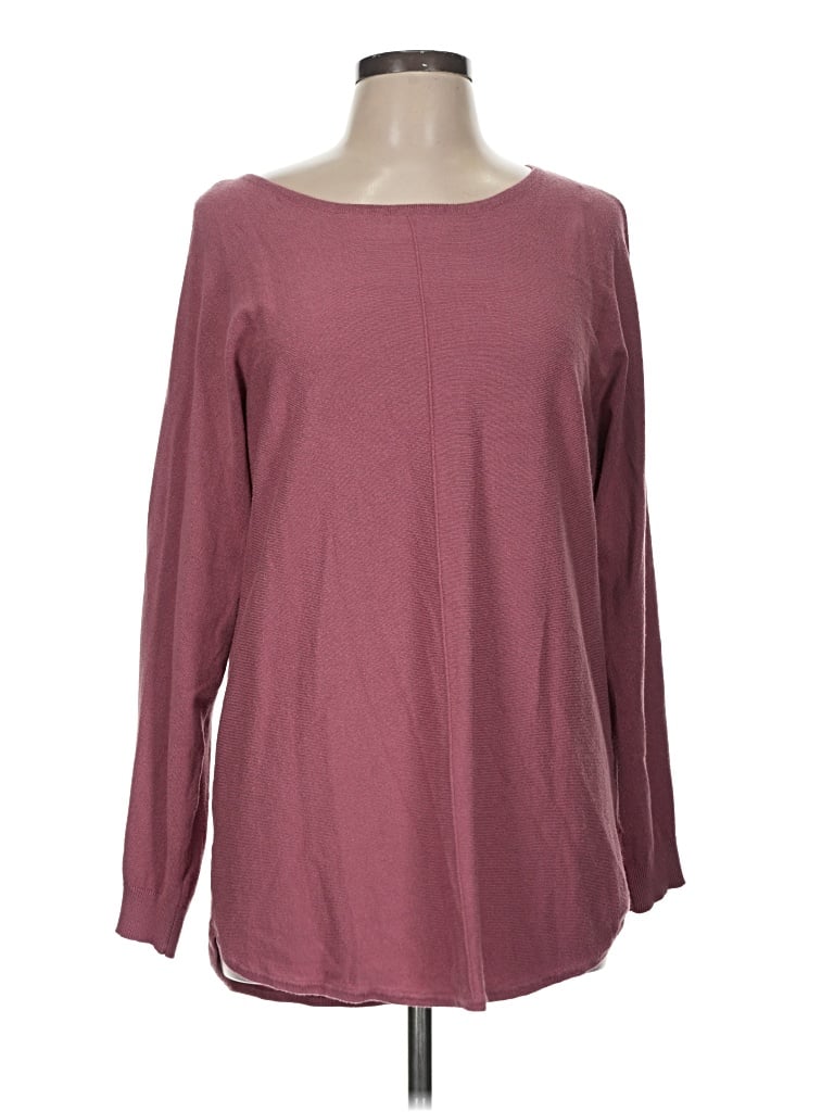 Pre-owned Isela Pullover Sweater In Burgundy