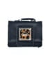 Liz Claiborne Animal Print Black Satchel One size - photo 1