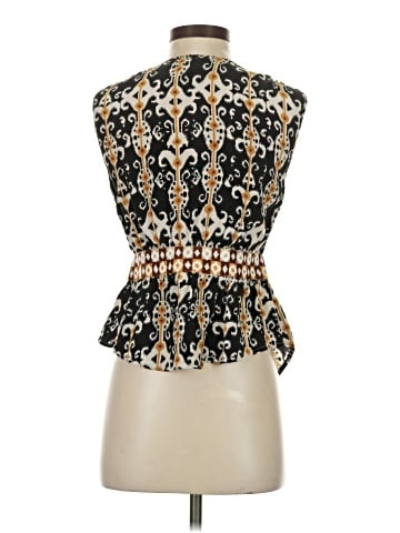 Jamison Sleeveless Silk Top (view 2)