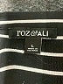 Roz & Ali Stripes Black Long Sleeve Blouse Size L - photo 7