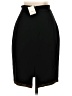Tahari Solid Black Formal Skirt Size 0 - photo 2