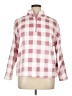 Mason Thomas 100% Polyester Checkered-gingham Pink Fleece Size XL - photo 1