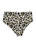 Shein Animal Print Gold Swimsuit Bottoms Size M - photo 2