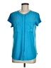 Dana Buchman Teal Short Sleeve Blouse Size M - photo 1
