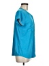 Dana Buchman Teal Short Sleeve Blouse Size M - photo 4