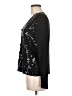 Michael Simon Black Long Sleeve Top Size M - photo 5