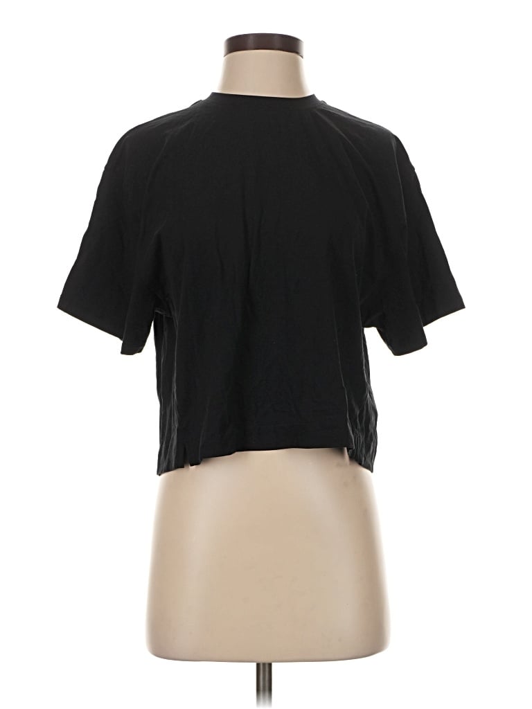 Pre-owned Ypb Short Sleeve Turtleneck In Black