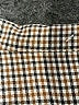 Unbranded 100% Polyester Houndstooth Brown Jacket Size L - photo 6