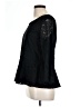 Ann Taylor LOFT Outlet 100% Polyester Black 3/4 Sleeve Top Size L - photo 5