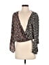 Willow & Root 100% Rayon Black Kimono Size S - photo 1