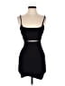 Windsor Solid Black Cocktail Dress Size S - photo 1
