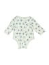 Little Me Print Ivory Long Sleeve Onesie 3-6 MO / 6 MO - photo 2