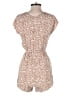Simplee Animal Print Tan Romper Size S - photo 2