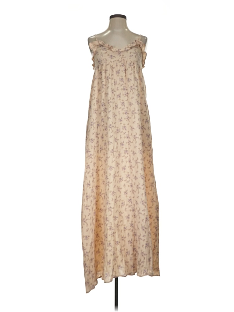 Pre-owned Grade & Gather Casual Dress In Brown