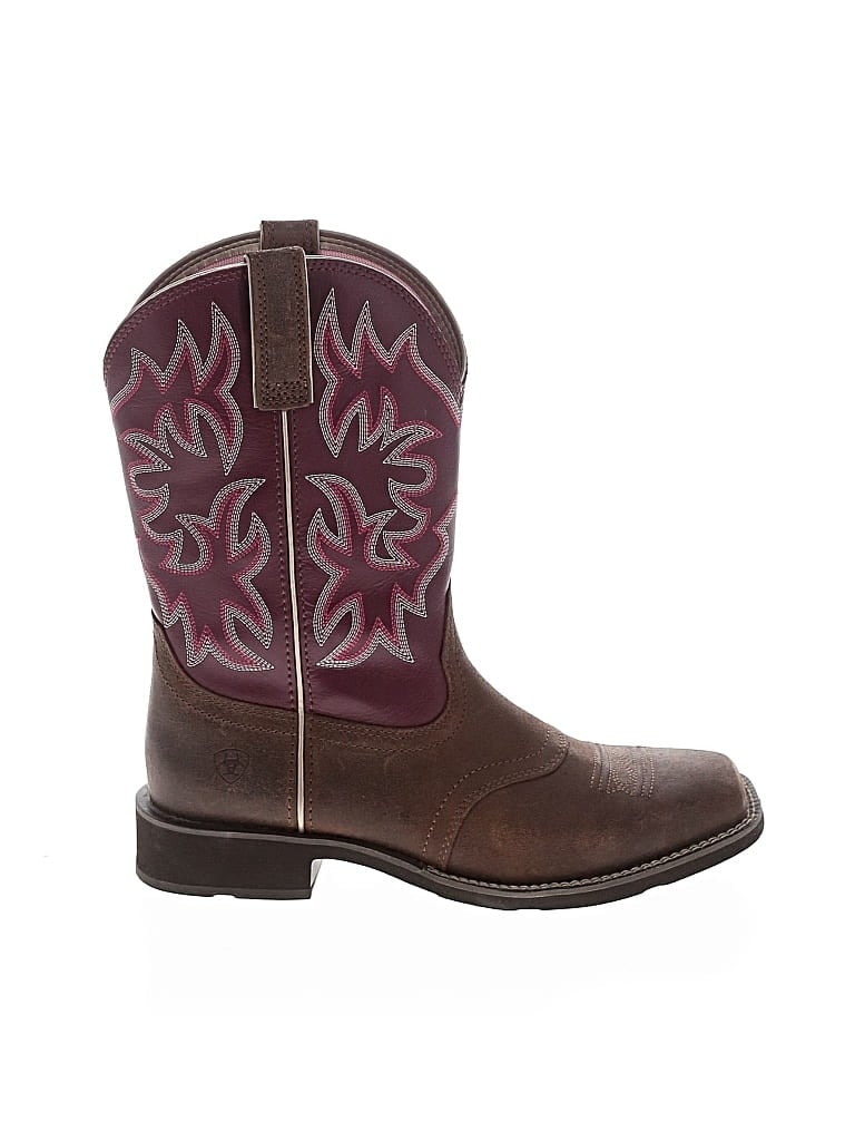 Pre-owned Ariat Boots In Brown