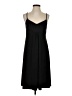 Metro7 Solid Black Casual Dress Size S - photo 1