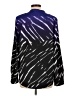 Calvin Klein Animal Print Purple Long Sleeve Blouse Size L (estimated) - photo 2