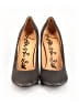 Lanvin Metallic Gray Black Heels Size EU 36 - photo 2