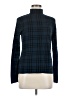 Ann Taylor Plaid Blue Turtleneck Sweater Size M - photo 1