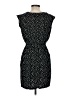 Max Studio 100% Rayon Polka Dots Black Casual Dress Size M - photo 2