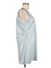 Dolce Cabo 100% Polyurethane Solid Blue Casual Dress Size M - photo 4