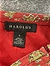 Harold's 100% Acetate Paisley Red Formal Skirt Size 4 - photo 4