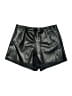 Etiquette Metallic Black Shorts Size M - photo 1