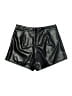 Etiquette Metallic Black Shorts Size M - photo 2
