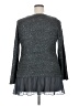 Alfani Metallic Gray Pullover Sweater Size 2X - photo 2