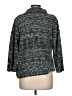 ECI Tweed Green Cardigan Size L - photo 2