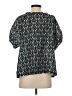 Wyeth Blue Short Sleeve Blouse Size S - photo 2