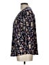 TWO by Vince Camuto Blue 3/4 Sleeve Blouse Size L - photo 5