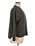 Old Navy 100% Rayon Tweed Gray Long Sleeve Blouse Size XL - photo 4