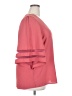Unbranded 100% Polyester Pink 3/4 Sleeve Top Size 2X - photo 4
