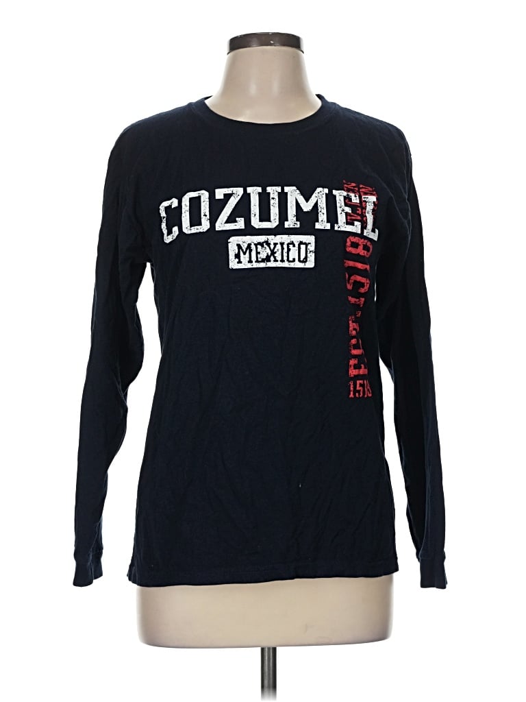 Pre-owned Reef Long Sleeve T-shirt In Blue