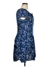 Max Studio Stars Blue Casual Dress Size L - photo 4