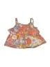 Carter's 100% Cotton Orange Sleeveless Blouse 3-6 MO / 6 MO - photo 2